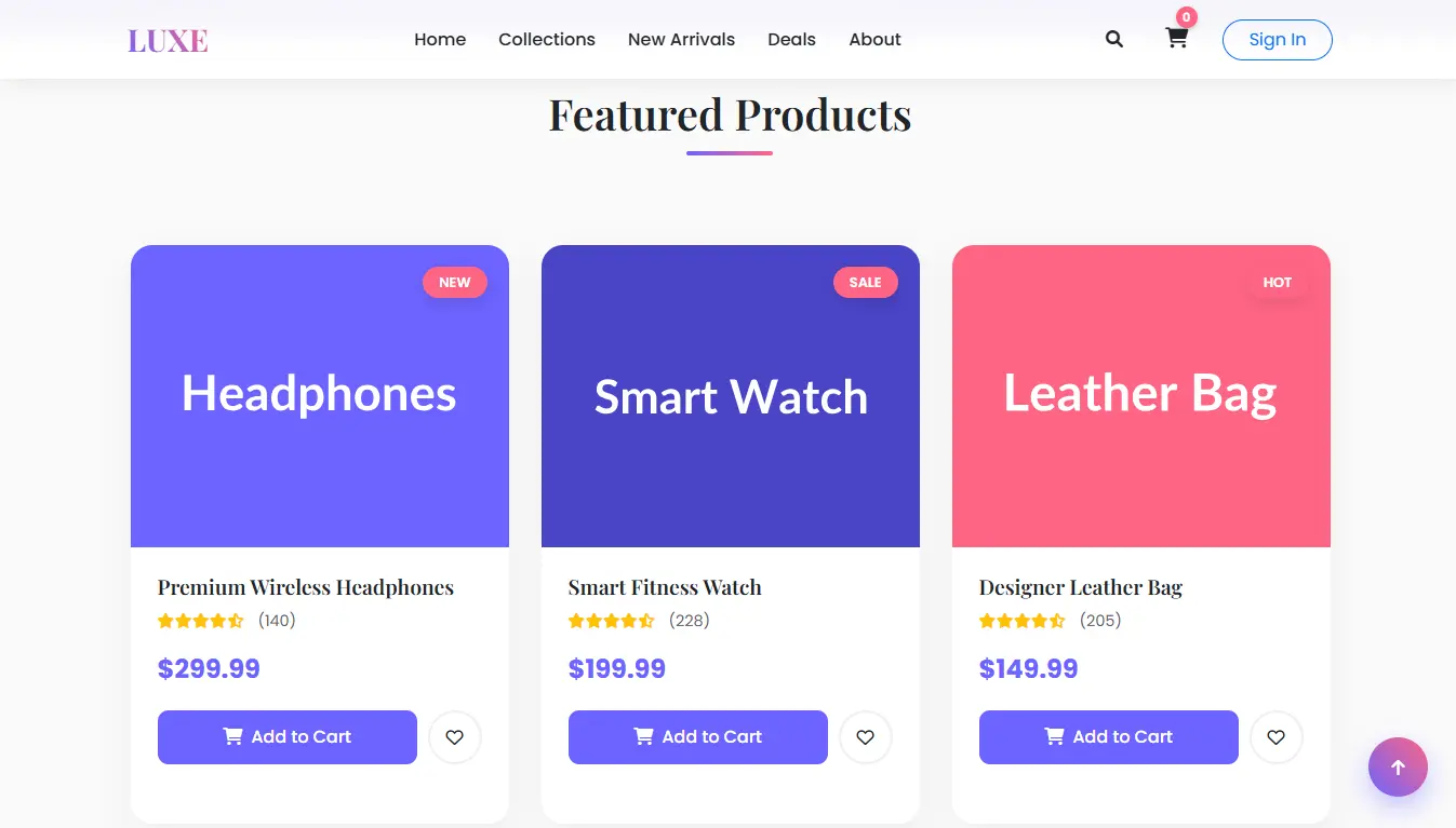 E-commerce Design 1
